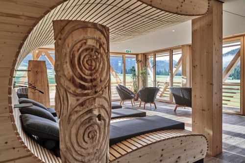 Ein Galleriebild vom Wellnesshotel Hubertus Mountain Refugio Allgäu